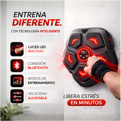 Máquina de Boxeo Musical Bluetooth 1