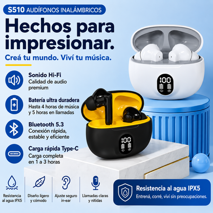 Audífonos Inalámbricos S510
