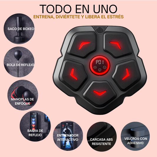 Máquina de Boxeo Musical Bluetooth 1