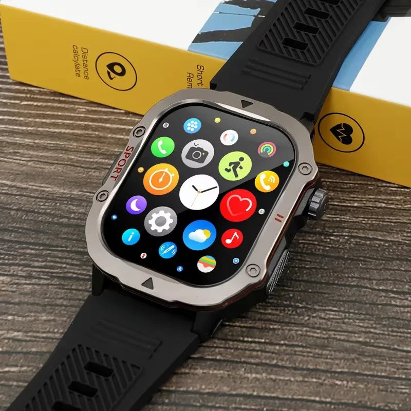 C30Pro Smartwatch Heart Rate Monitoring Waterproof Full Touch Screen Call Sleep Fitness Sports Smartwatch for Men