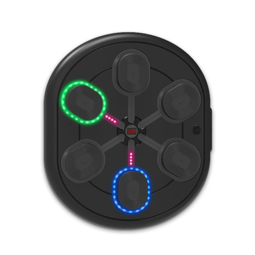 Smart Interactive Music APP Controlled Boxing Target Punch Machine Durable ABS+TPR Foam Home Muscle Exercise Stress Relief