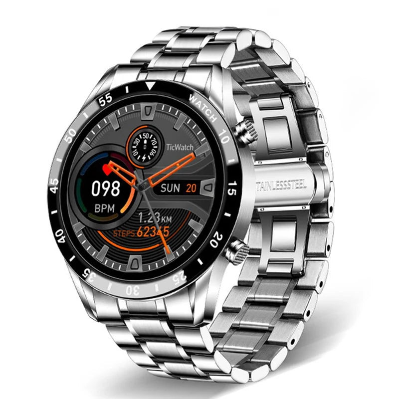 Lige BW0189 Smartwatch Fashion Casual Smart Watch Multifunction Montre Intelligente Steel Waterproof Luxury Smart Watch for Men