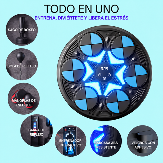 Máquina de Boxeo Inteligente con Música 3