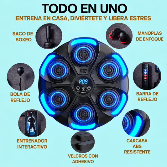 Máquina de Boxeo Musical Inteligente 2